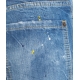 Jeans used look Boston azzurro