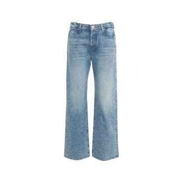 Jeans Lil Dodger Button Sneak azzurro