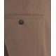 Pantaloni chino con coulisse marrone