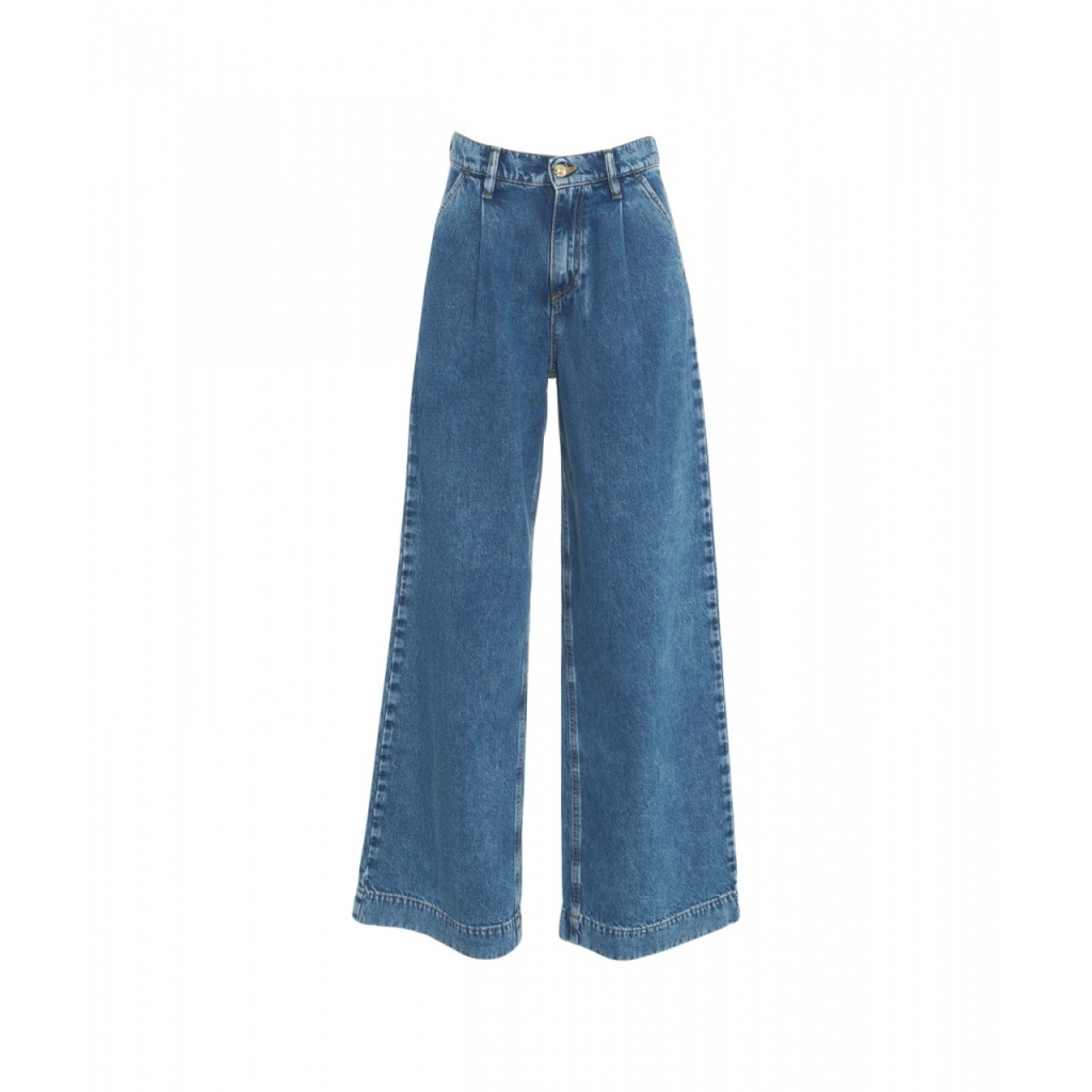 Volume jeans Olivia blu