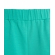 Pantaloncini con applicazione turchese