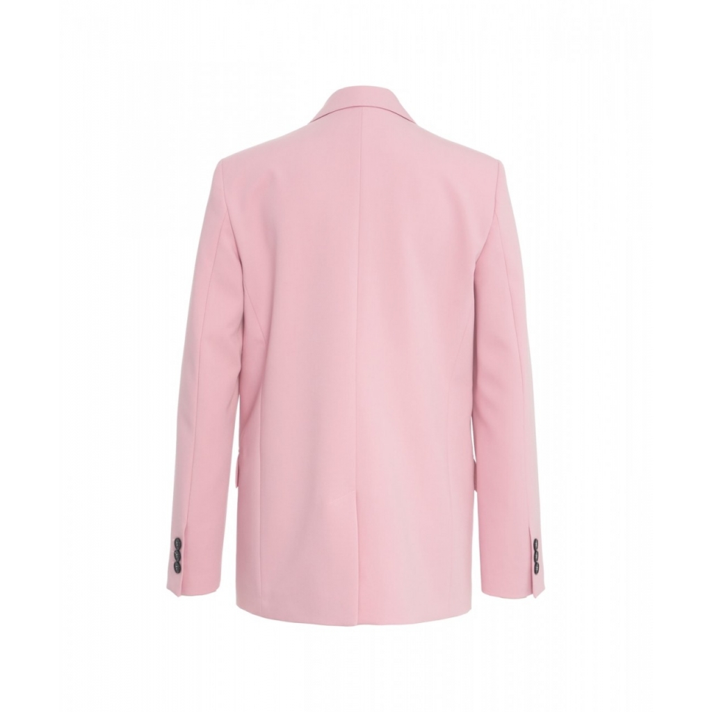 Blazer monopetto rosa