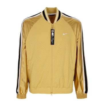 giacca tuta uomo premium basketball jacket WHEAT GOLD/WHEAT GOLD/WHITE