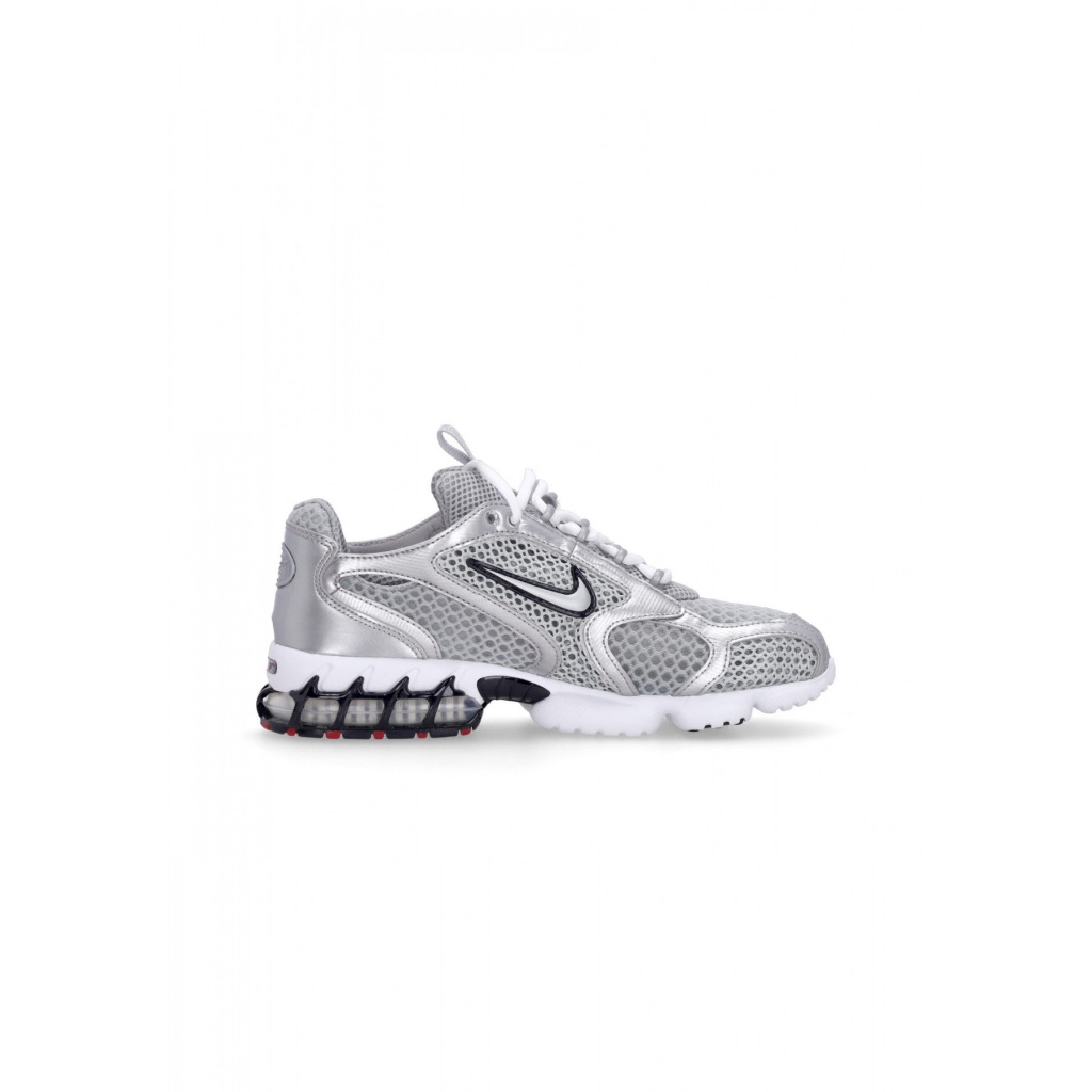 scarpa bassa uomo air zoom spiridon cage 2 LT SMOKE GREY/METALLIC SILVER