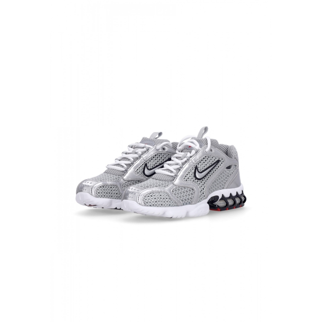 scarpa bassa uomo air zoom spiridon cage 2 LT SMOKE GREY/METALLIC SILVER