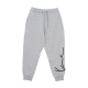 pantalone tuta felpato uomo signature retro sweatpants ASH GREY