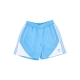 pantalone corto tuta felpato uomo fleece short SKY RUSH/WHITE