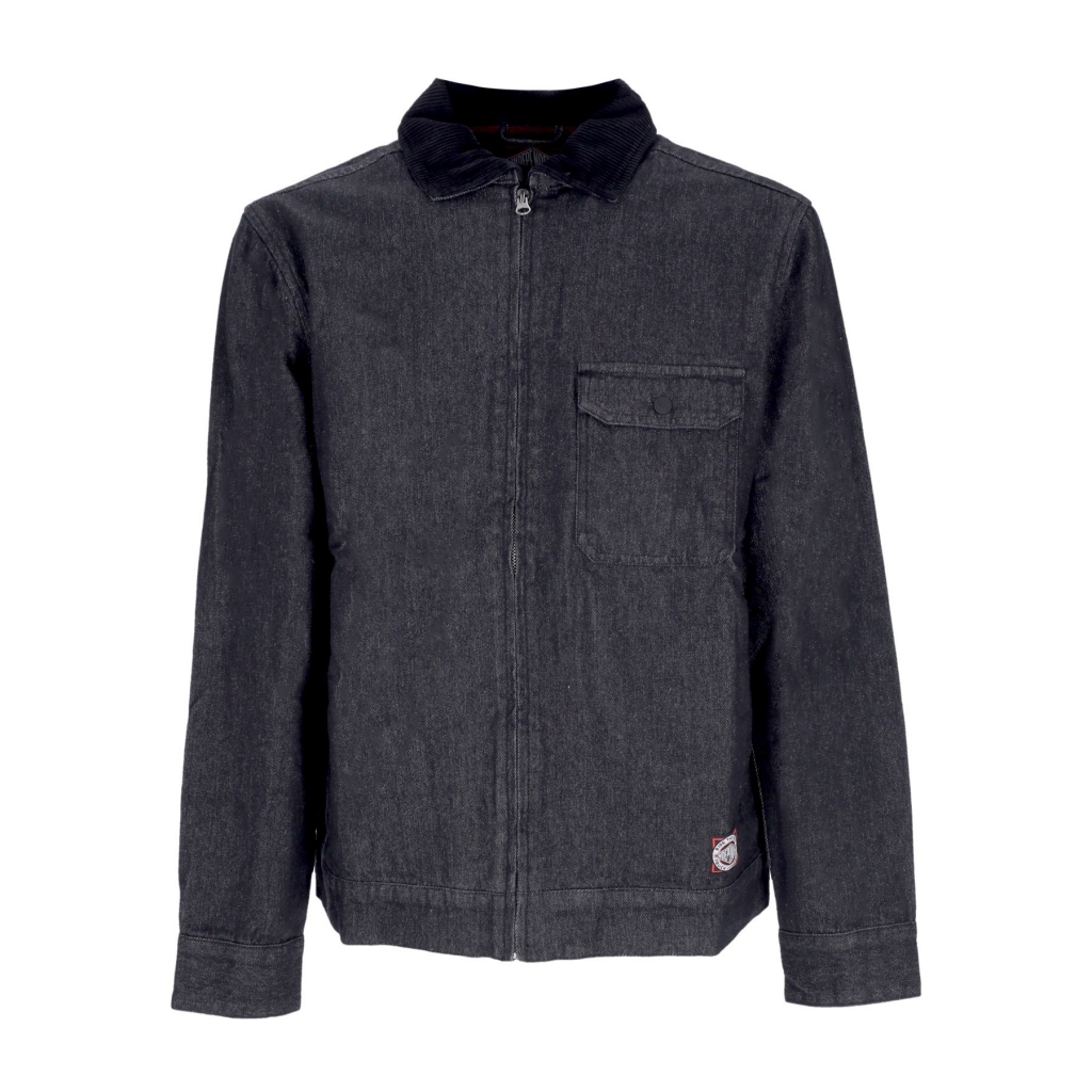 giubbotto tipo jeans uomo haisted jacket BLACK