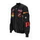 giubbotto bomber uomo baseball bomber BLACK