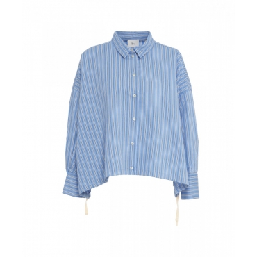 Camicia a righe Baccarat blu