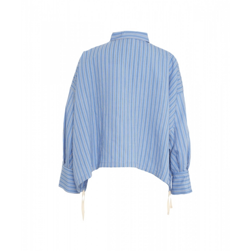 Camicia a righe Baccarat blu