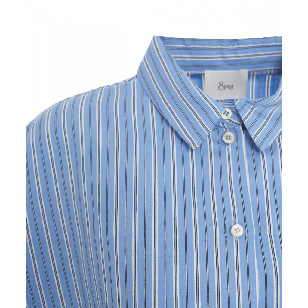 Camicia a righe Baccarat blu