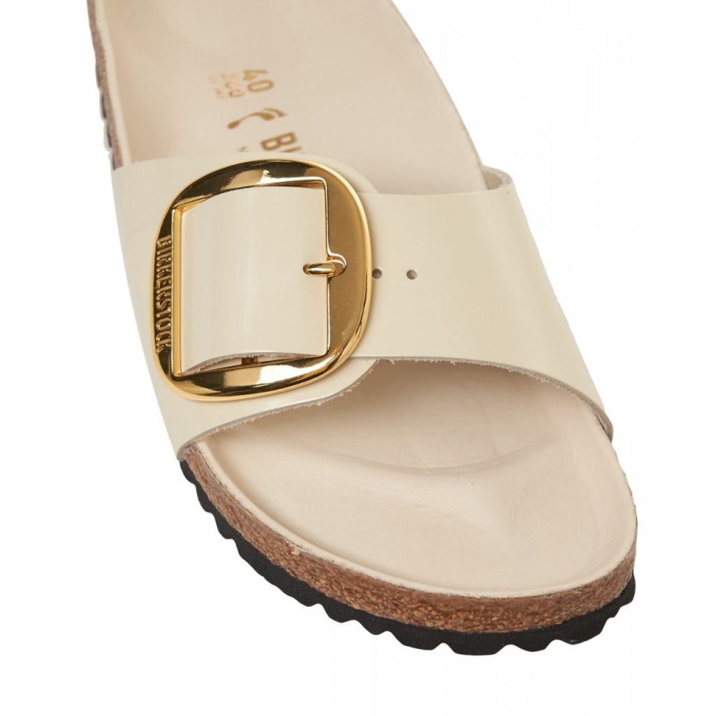 Sandali Madrid Big Buckle crema