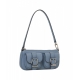 Borsa a spalla Zoe blu