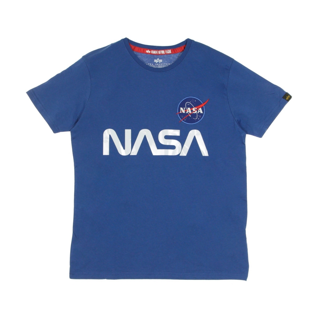 maglietta uomo nasa reflective t-shirt BLUE