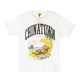 maglietta uomo smiley beach bear WHITE