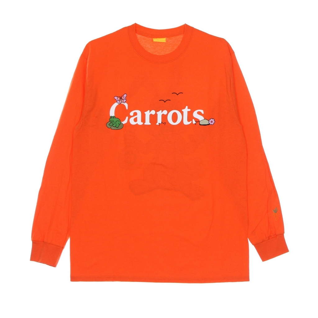 maglietta manica lunga uomo cokane rabbit l/s tee x freddie gibbs ORANGE