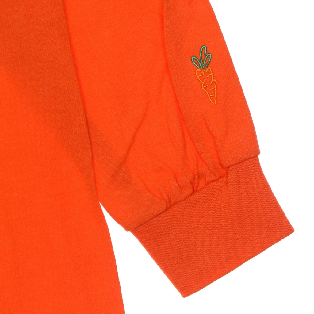 maglietta manica lunga uomo cokane rabbit l/s tee x freddie gibbs ORANGE