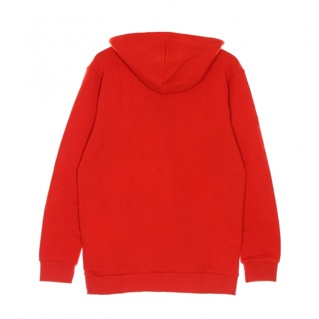 felpa leggera cappuccio uomo classic adicolor trefoil hoodie RED/WHITE