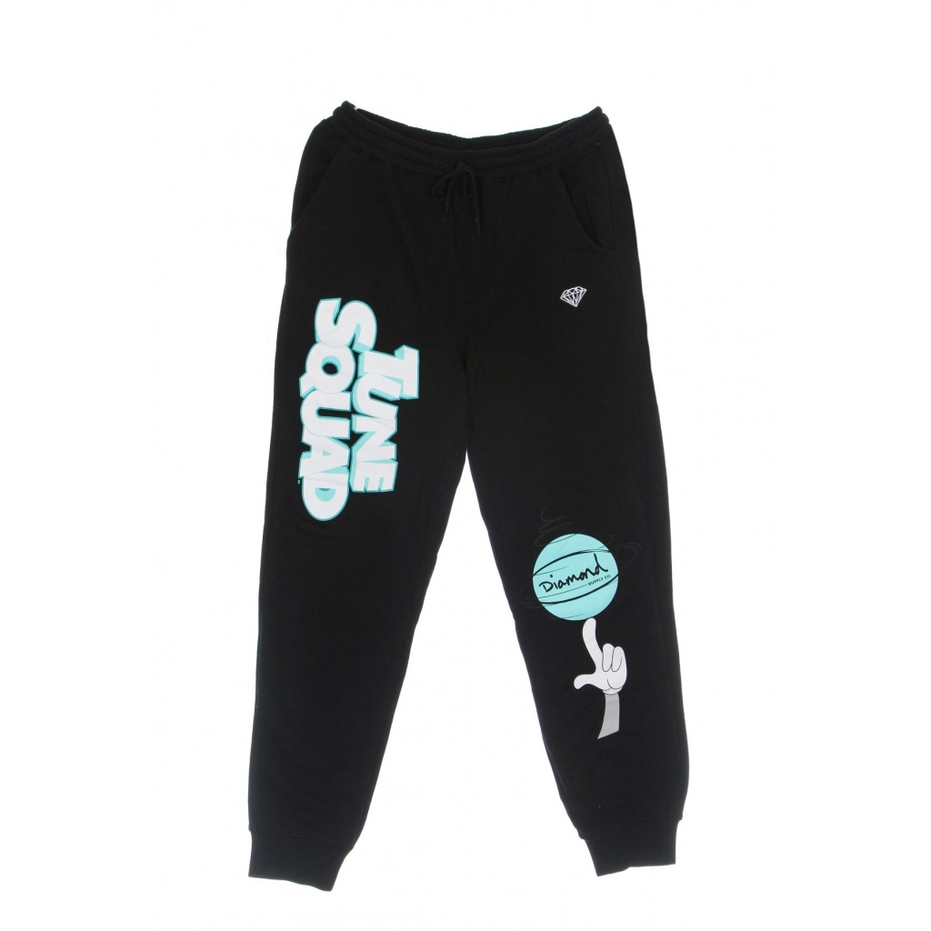 pantalone tuta felpato uomo tune squad diamond ball sweatpant x space jam 2 BLACK