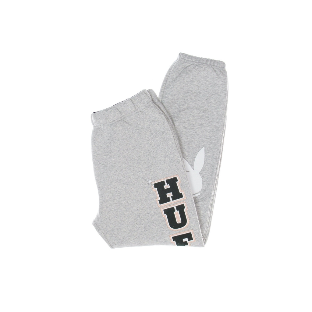 pantalone tuta felpato uomo rabbit head fleece pant x playboy GREY HEATHER