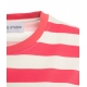 T-shirt a righe Hallie rosso