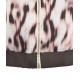 Bomber in stampa animalier marrone