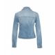 Giacca in denim azzurro