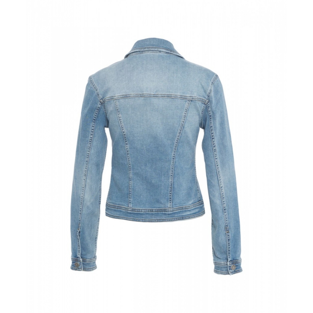 Giacca in denim azzurro