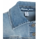 Giacca in denim azzurro