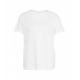 T-shirt con logo bianco