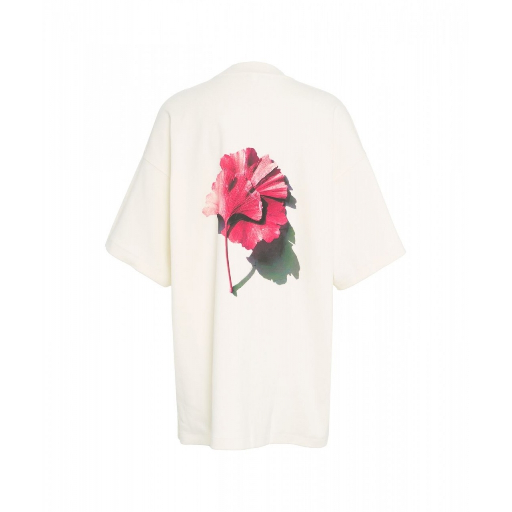 T-shirt oversize Janesville Leaf crema