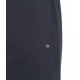 Pantaloni carrot fit in popeline blu scuro