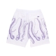 pantalone corto uomo outline jogger short WHITE/PURPLE