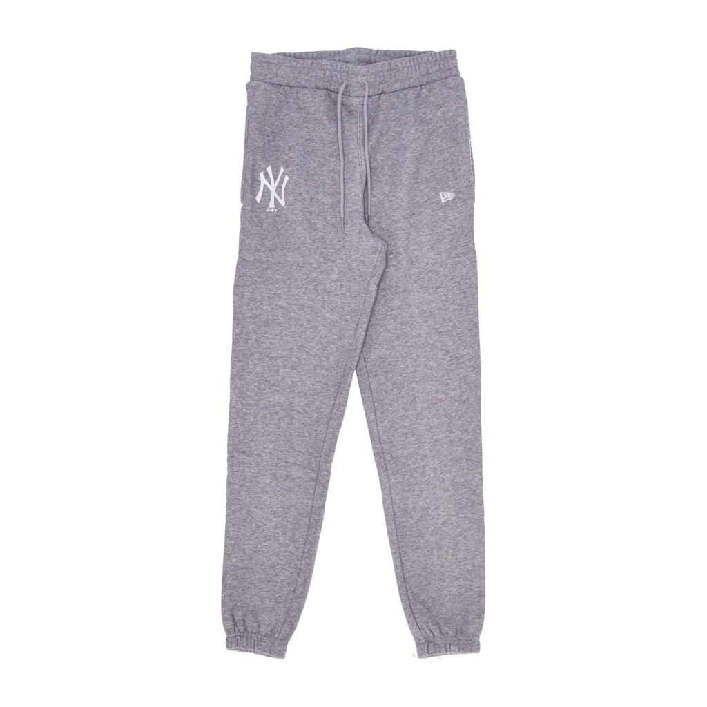 pantalone tuta felpato uomo mlb league essential jogger neyyan HEATHER GREY/WHITE