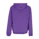 felpa leggera cappuccio uomo mlb emb helix base runner hoodie losdod BRIGHT PURPLE