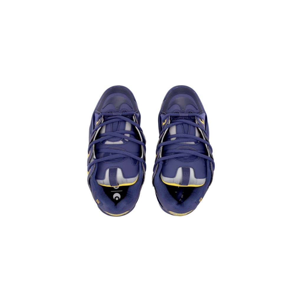 scarpe skate uomo d3 2001 CADET BLUE/YELLOW