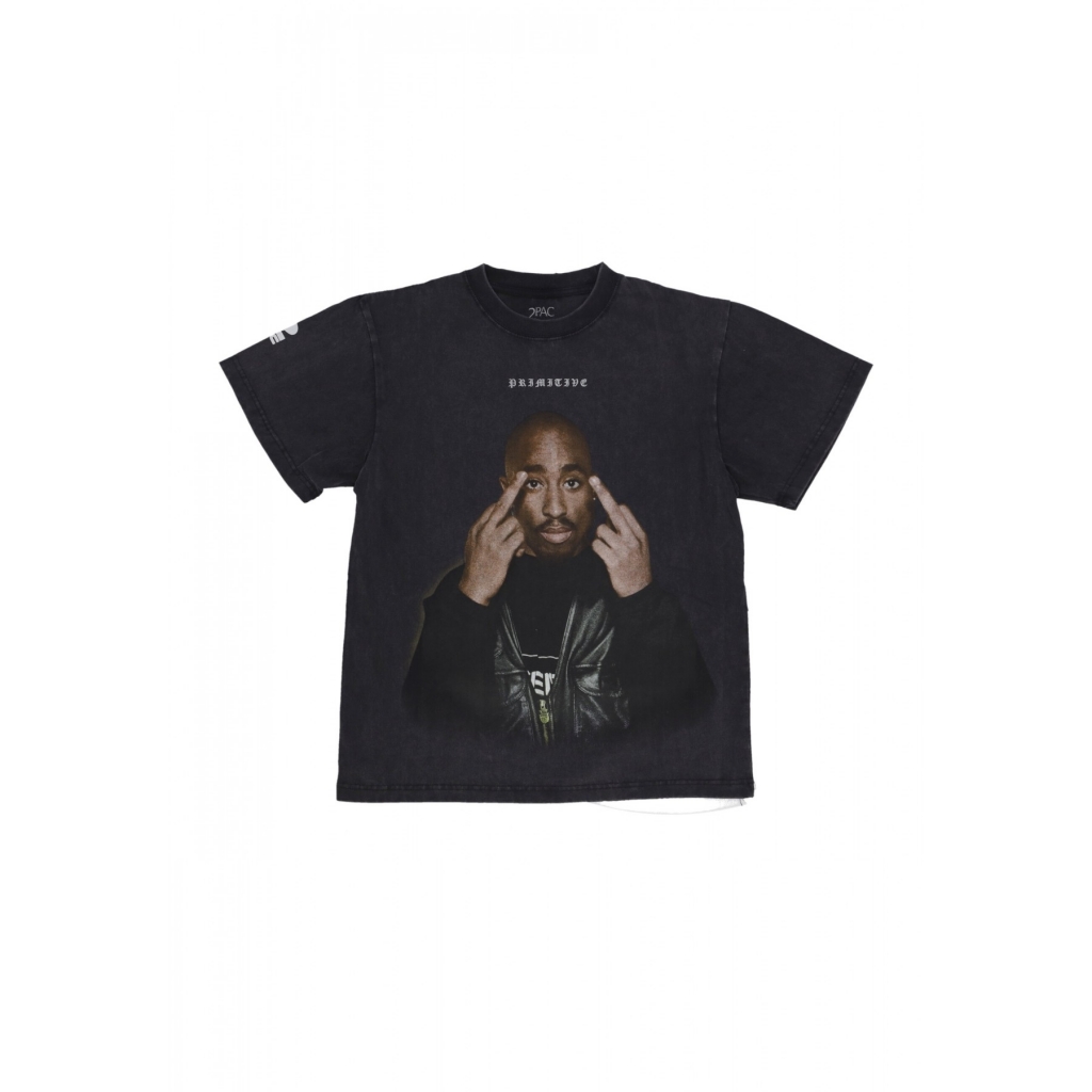 maglietta uomo icon hw tee x tupac BLACK