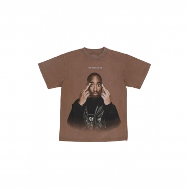 maglietta uomo icon hw tee x tupac BROWN