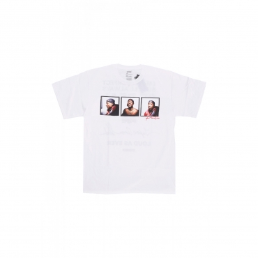 maglietta uomo truth tee x tupac WHITE