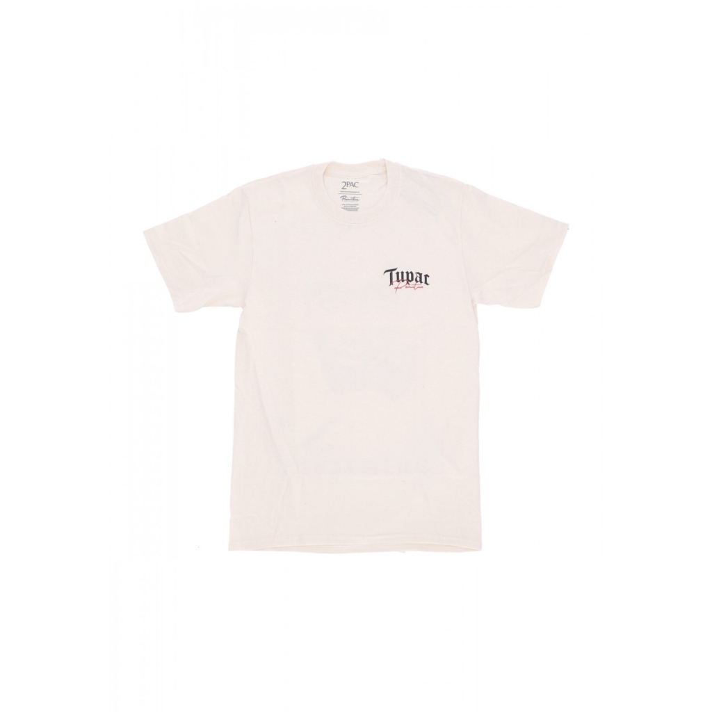 maglietta uomo royalty tee x tupac CREAM