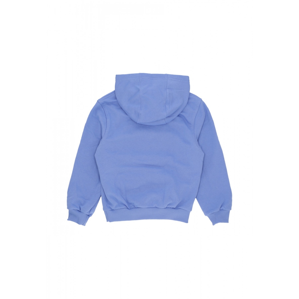 felpa cappuccio ragazzo sportswear club fleece hoodie ROYAL PULSE/WHITE