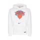 felpa cappuccio uomo nba city edition club hoodie neykni WHITE/RUSH BLUE