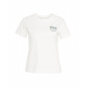 T-shirt con applicazioni bianco