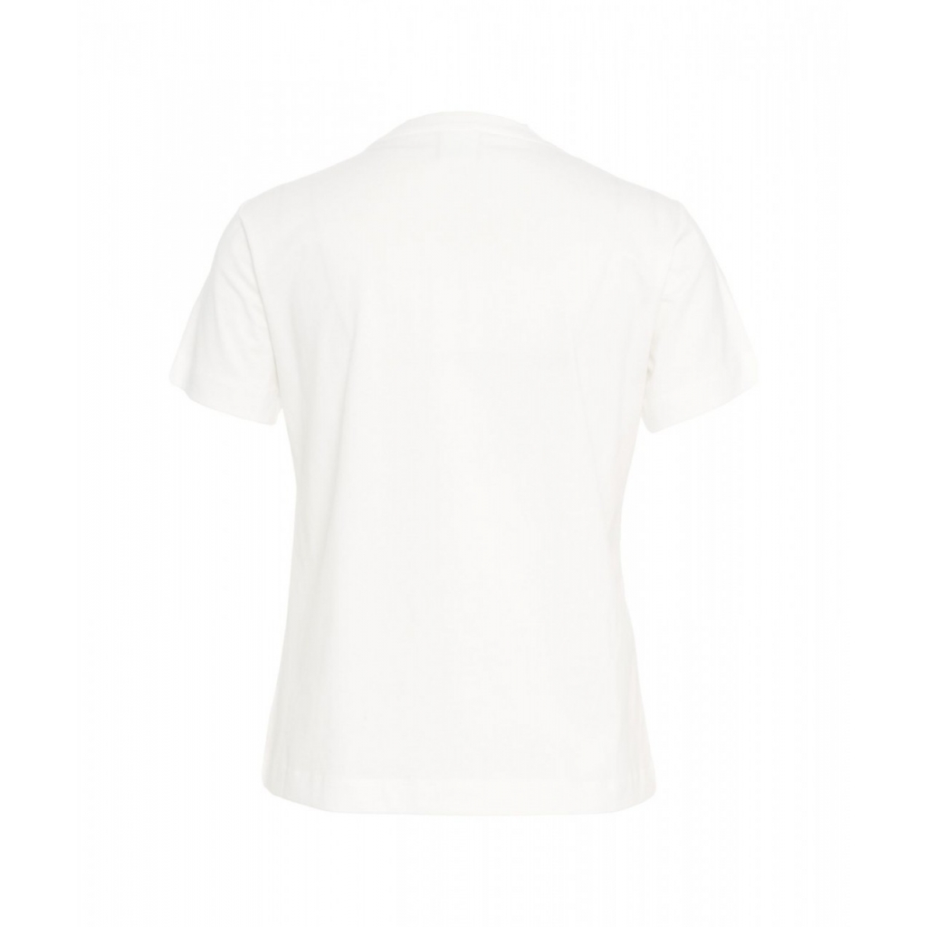 T-shirt con applicazioni bianco