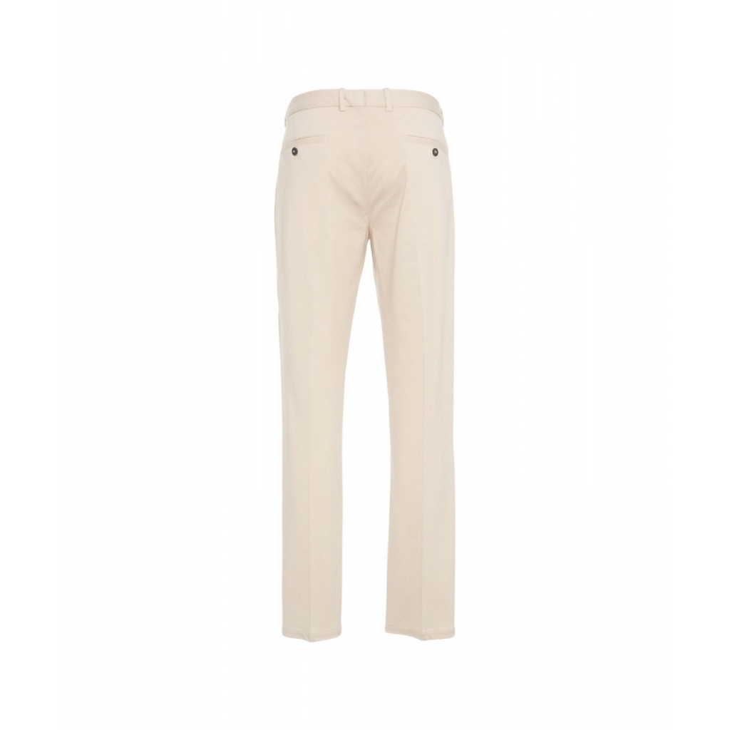 Pantaloni chino con coulisse beige