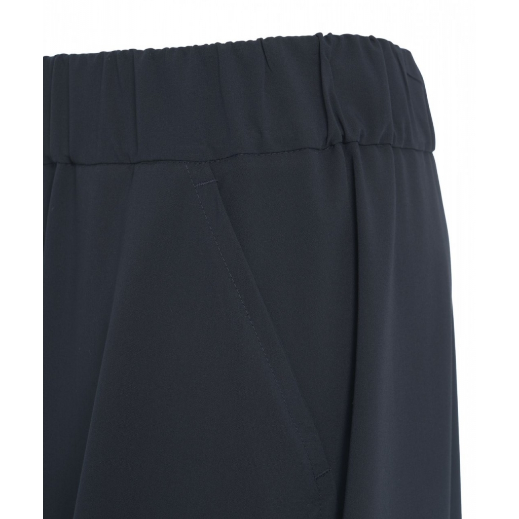 Gonna pantalone blu scuro