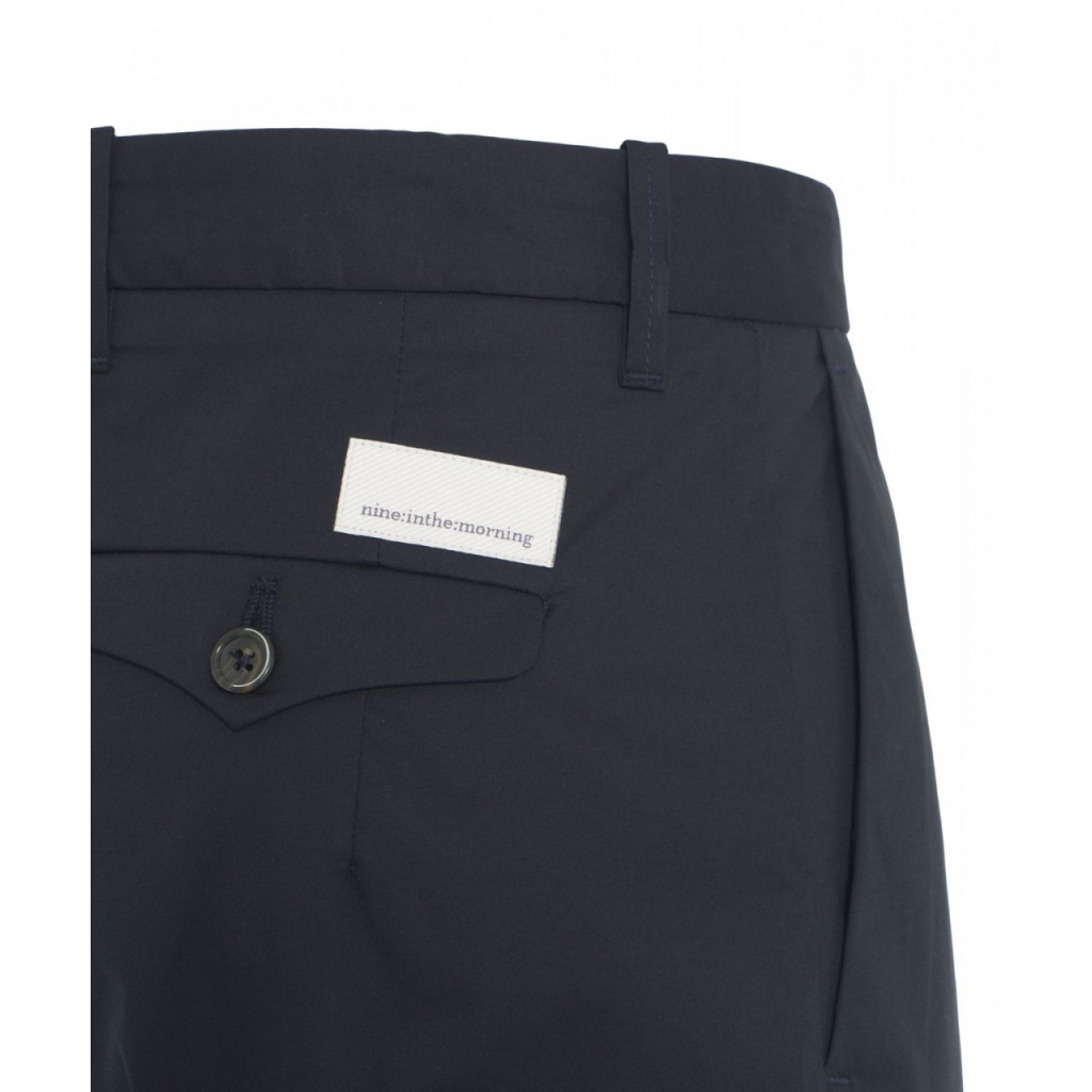 Culotte con pieghe Rubino blu scuro