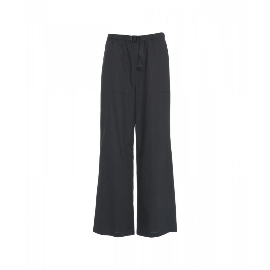 Pantaloni wide leg con cintura nero