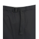 Pantaloni wide leg con cintura nero